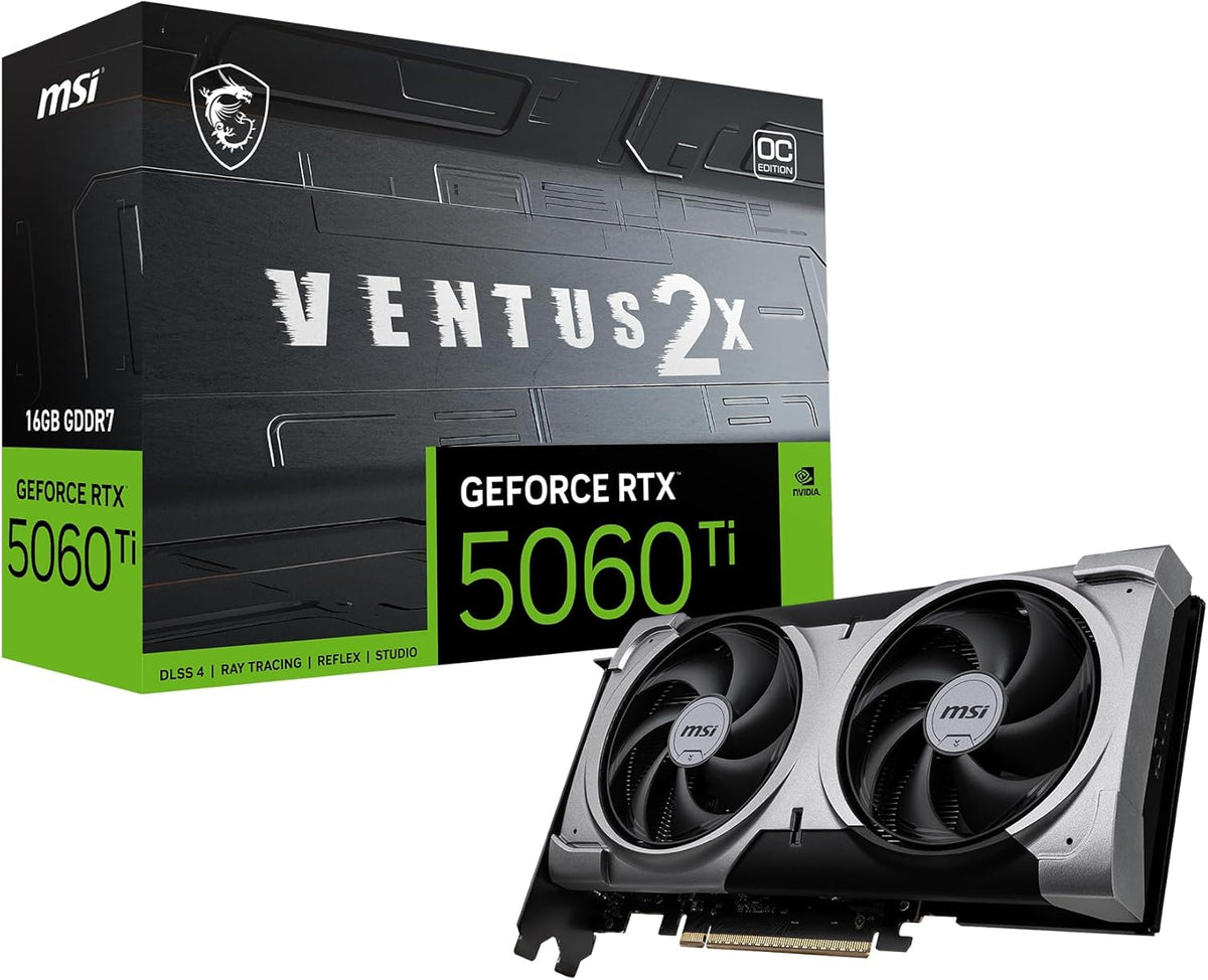 MSI GeForce RTX 5060 Ti 16G Ventus 2X OC Plus 16GB GDDR7 - image 1