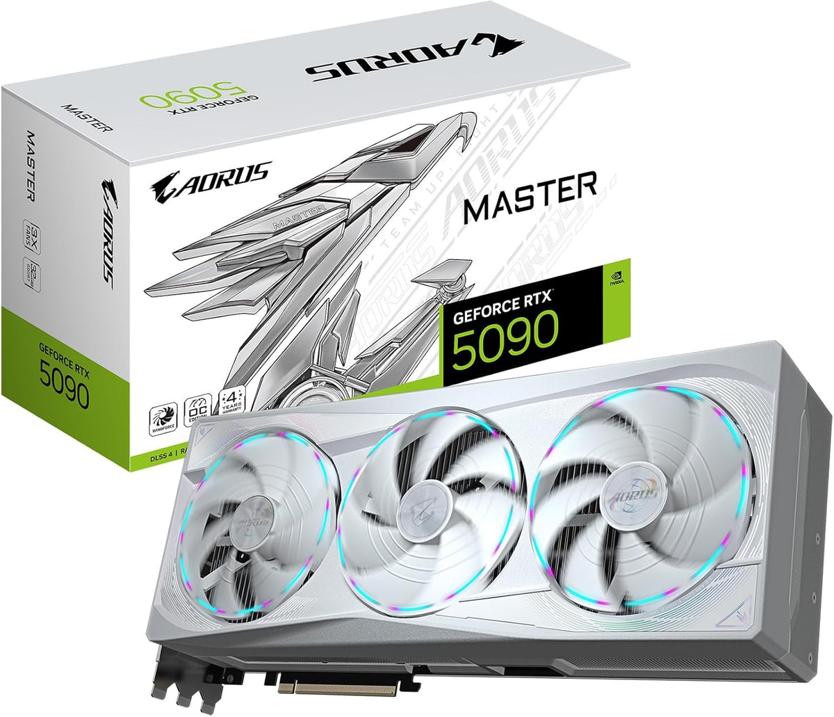 GIGABYTE AORUS GeForce RTX 5090 Master ICE 32GB GDDR7 - image 1