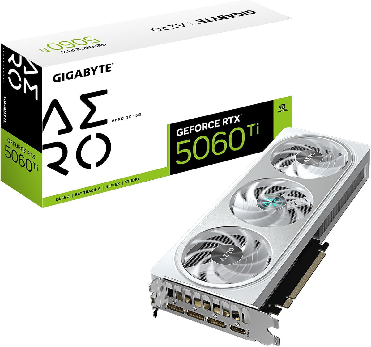 GIGABYTE GeForce RTX 5060 Ti AERO OC 16GB GDDR7 - image 1