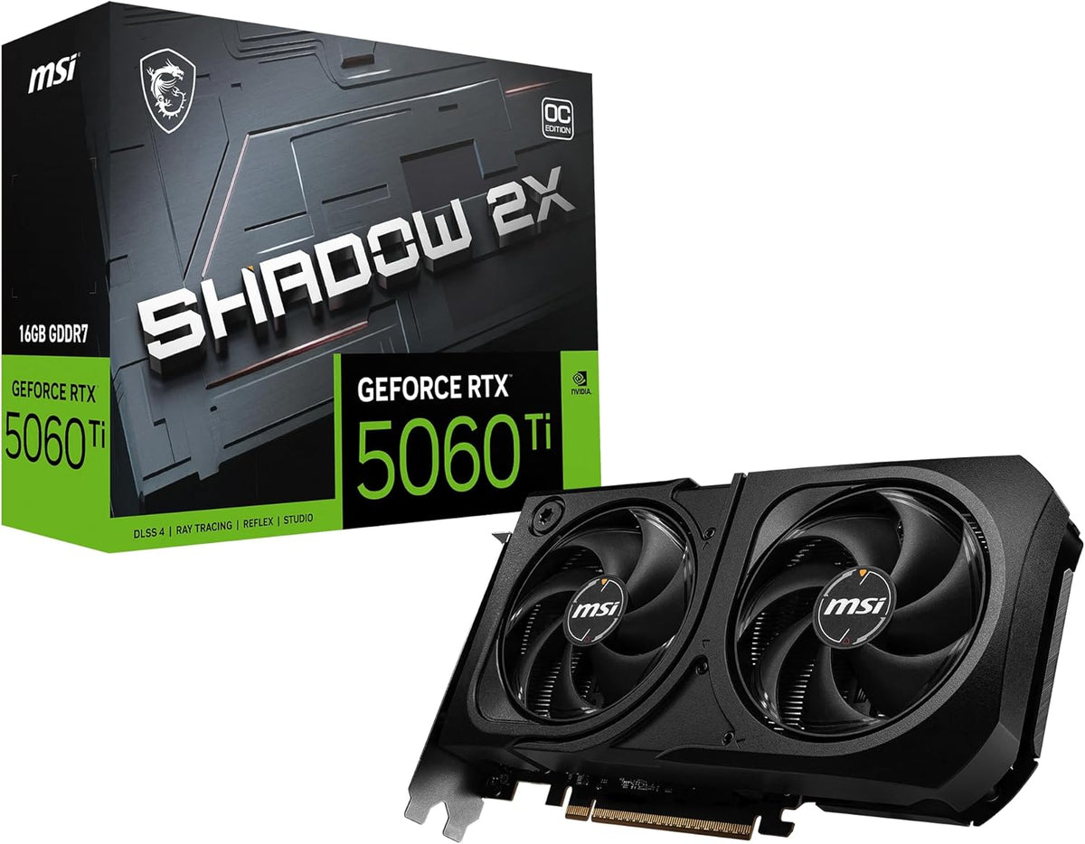 MSI GeForce RTX 5060 Ti 16G Shadow 2X OC 16GB GDDR7 - image 1