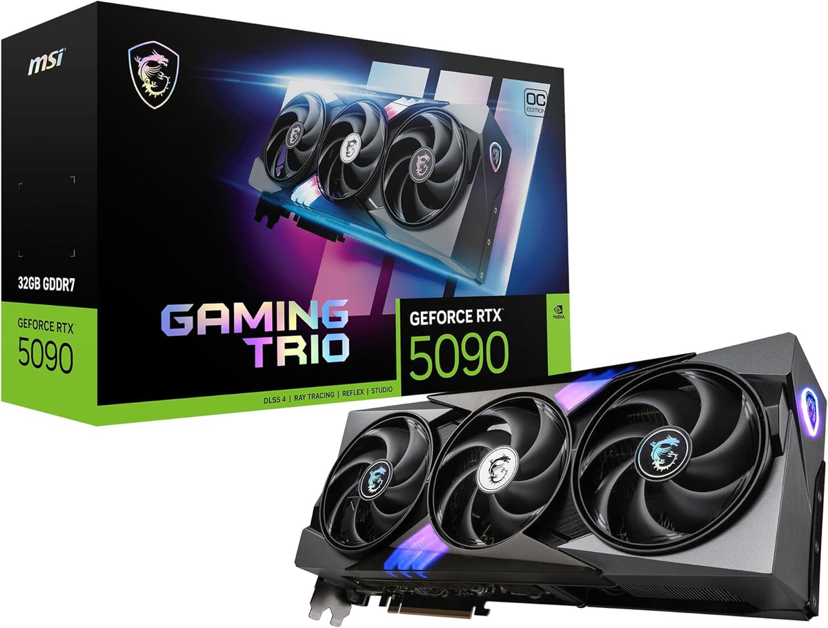 MSI GeForce RTX 5090 32G Gaming Trio OC 32GB GDDR7 - image 1