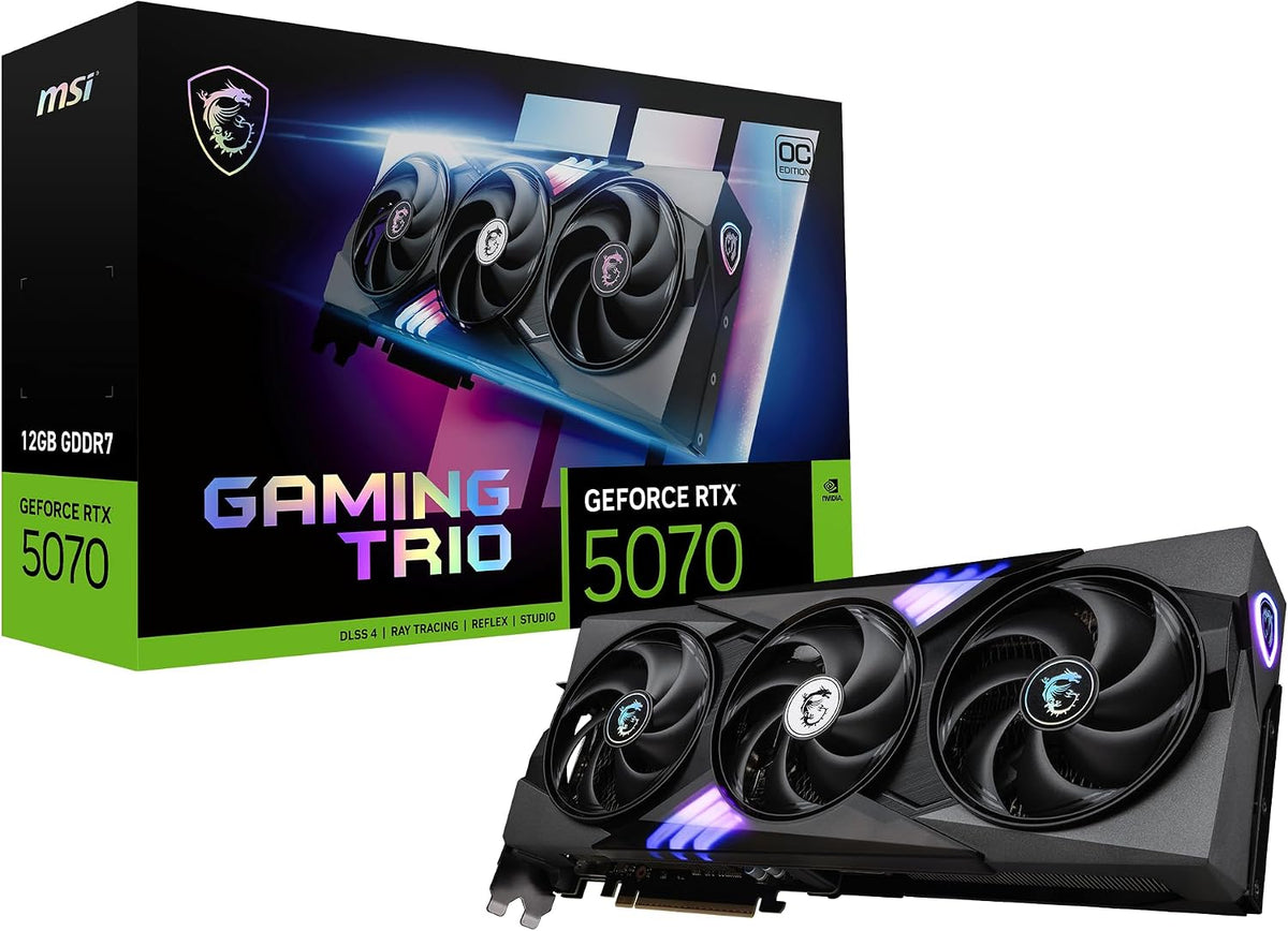 MSI GeForce RTX 5070 12G Gaming Trio OC 12GB GDDR7 - image 1