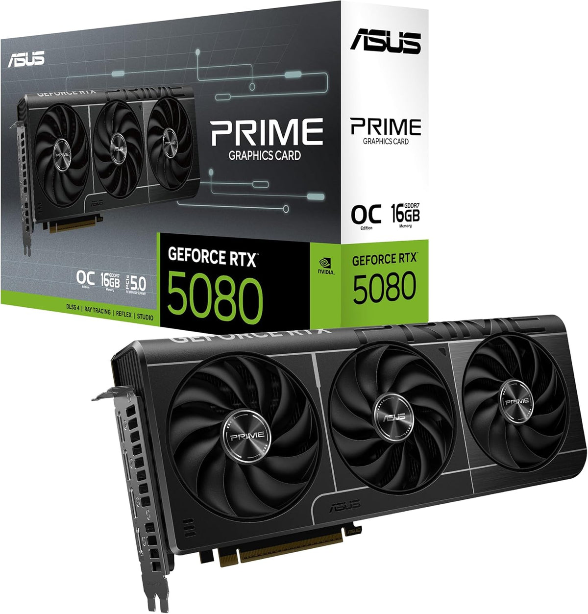 ASUS Prime GeForce RTX 5080 OC Edition 16GB GDDR7 - image 1